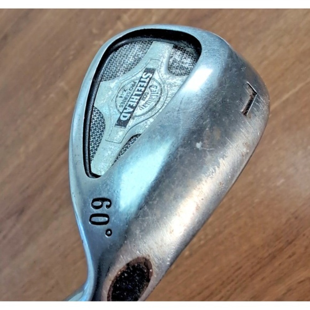 Callaway Steelhead X-14 Pro Series L Lob Wedge 60 Deg Steel‎ Regular RH Stiff - Picture 3 of 7